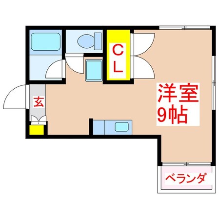 パラダイスゲートの物件間取画像